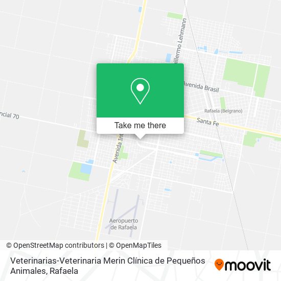Veterinarias-Veterinaria Merin Clínica de Pequeños Animales map