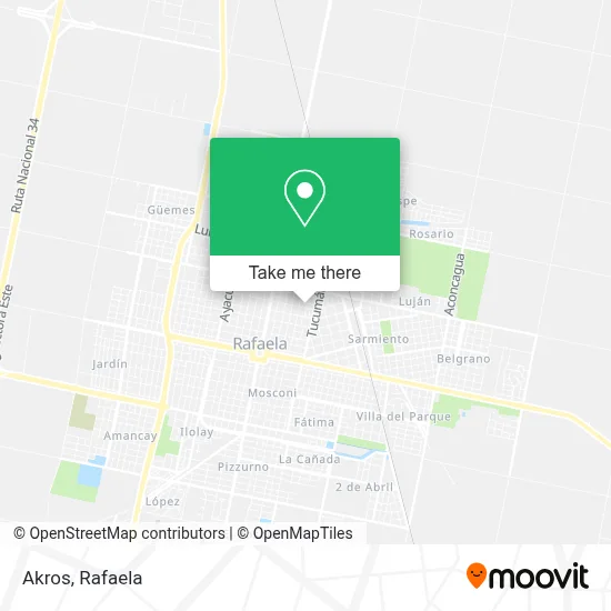 Akros map