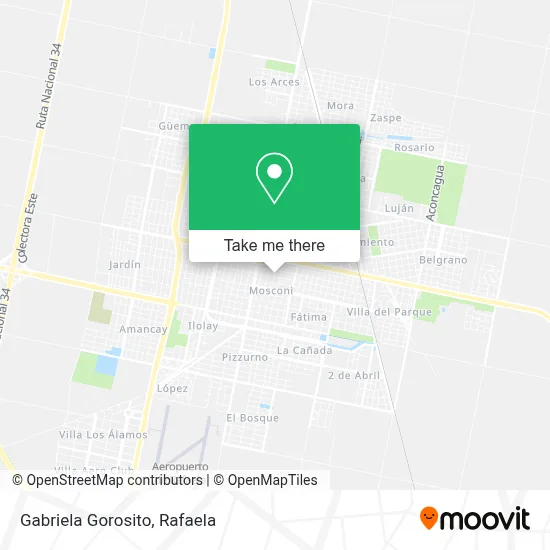 Gabriela Gorosito map