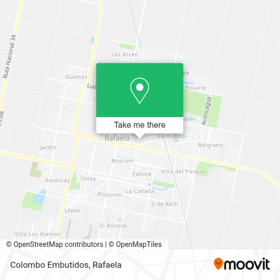 Colombo Embutidos map