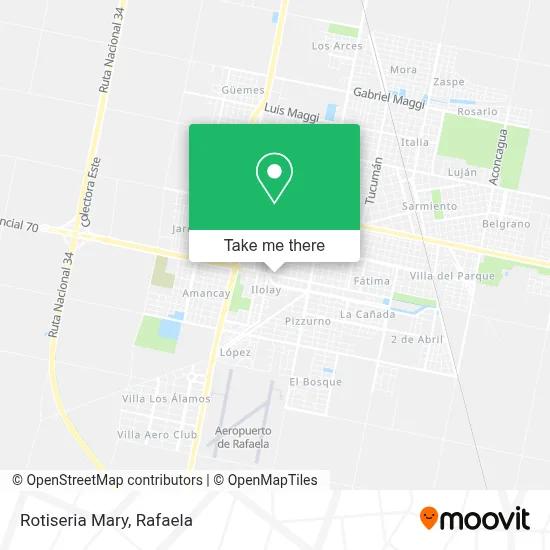 Rotiseria Mary map