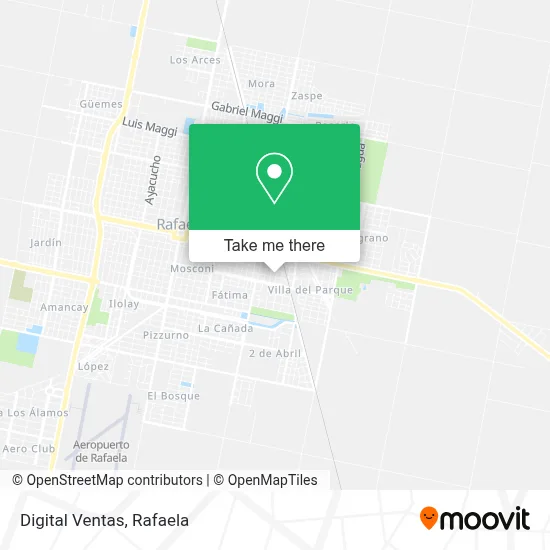 Digital Ventas map