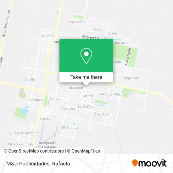 M&D Publicidades map
