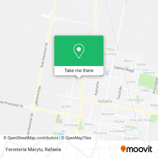 Ferreteria Marylu map