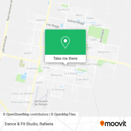 Dance & Fit Studio map