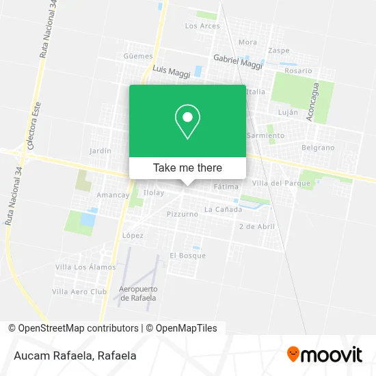 Aucam Rafaela map