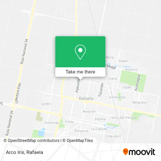 Arco Iris map