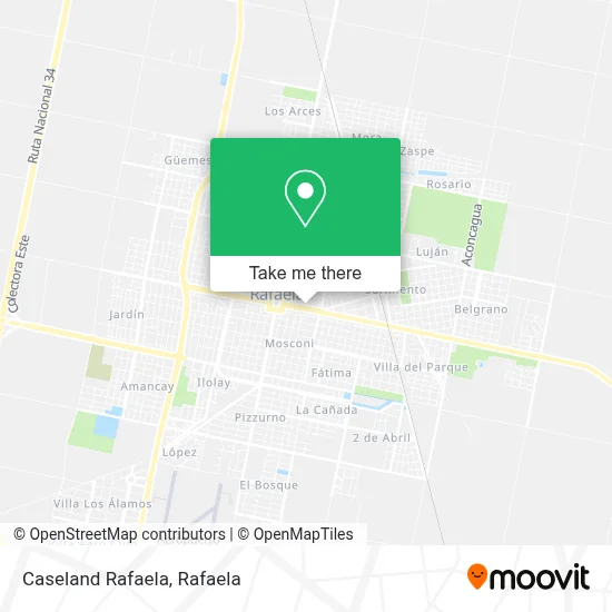 Caseland Rafaela map