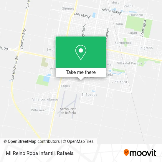 Mi Reino  Ropa Infantil map