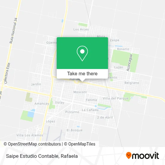 Saipe Estudio Contable map