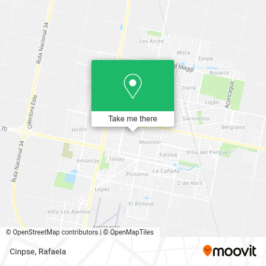 Cinpse map