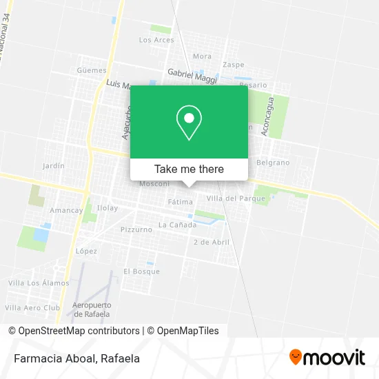 Farmacia Aboal map