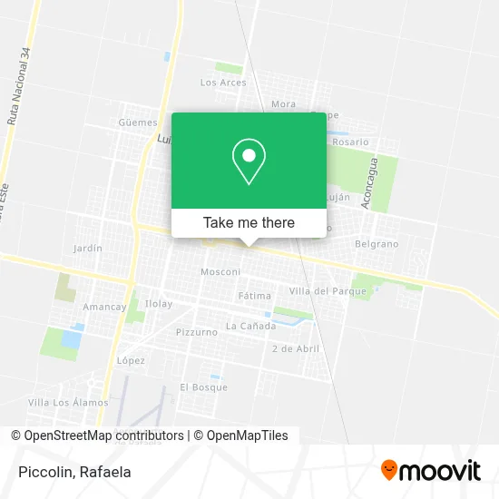 Piccolin map
