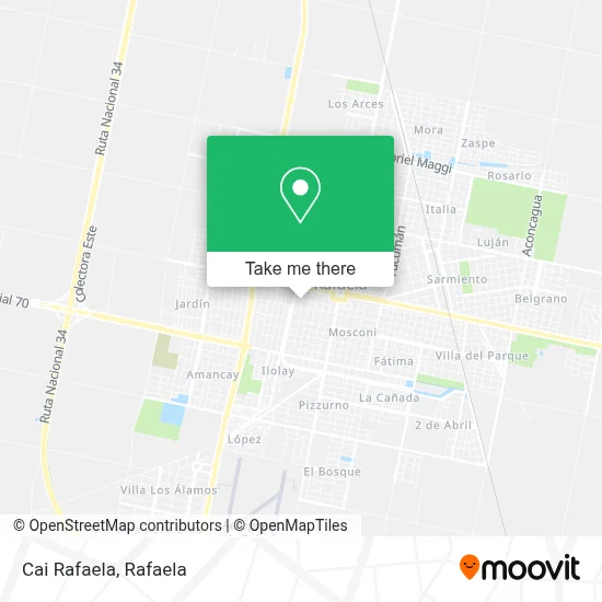 Cai Rafaela map