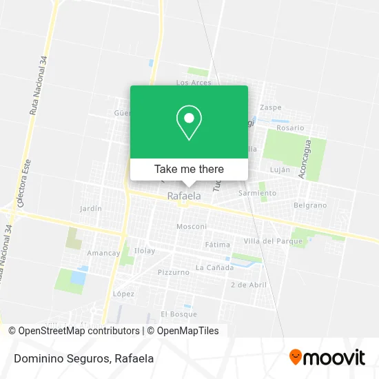 Dominino Seguros map