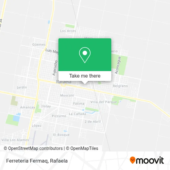Ferreteria Fermaq map