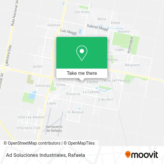 Ad Soluciones Industriales map