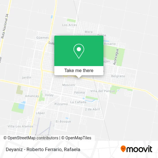 Deyaniz - Roberto Ferrario map