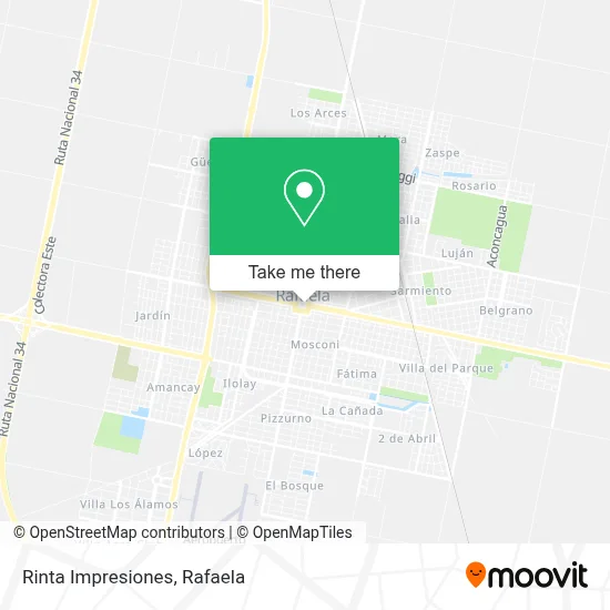 Rinta Impresiones map