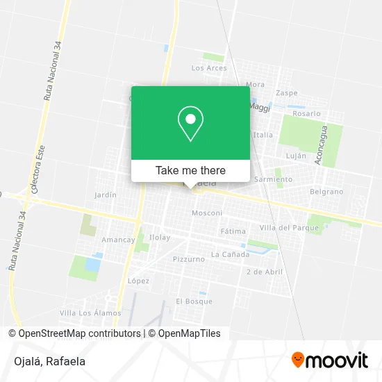 Ojalá map