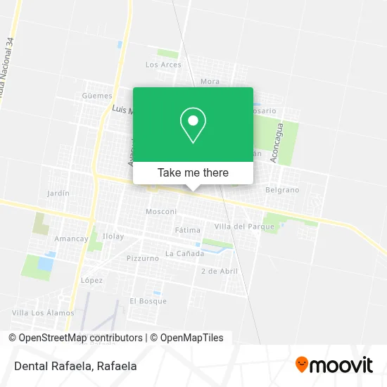 Dental Rafaela map