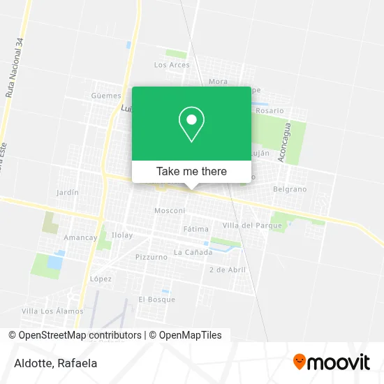 Aldotte map