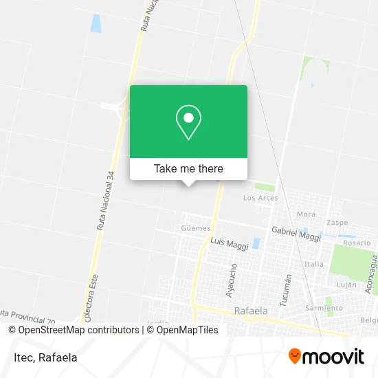 Itec map