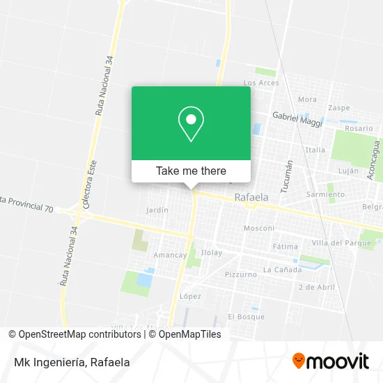 Mk Ingeniería map