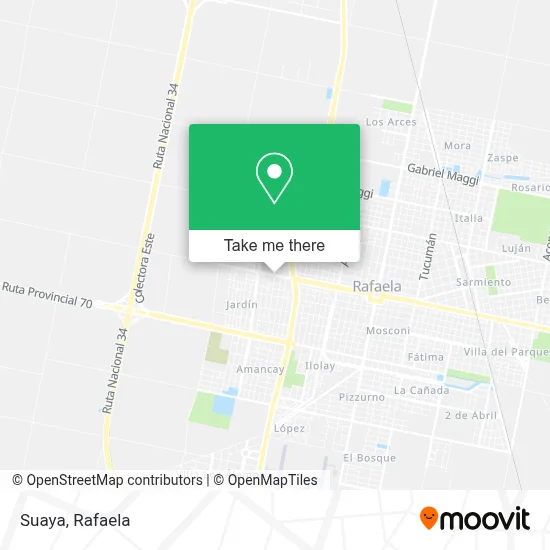 Suaya map