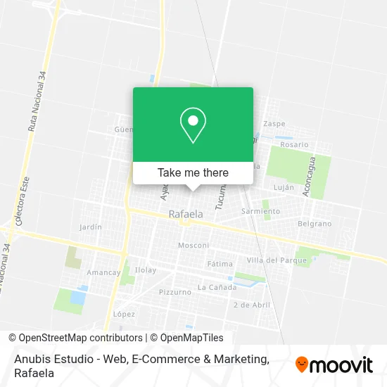 Anubis Estudio - Web, E-Commerce & Marketing map