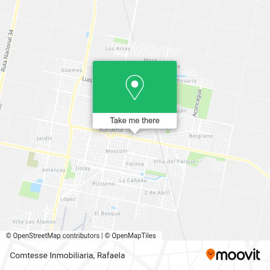 Comtesse Inmobiliaria map