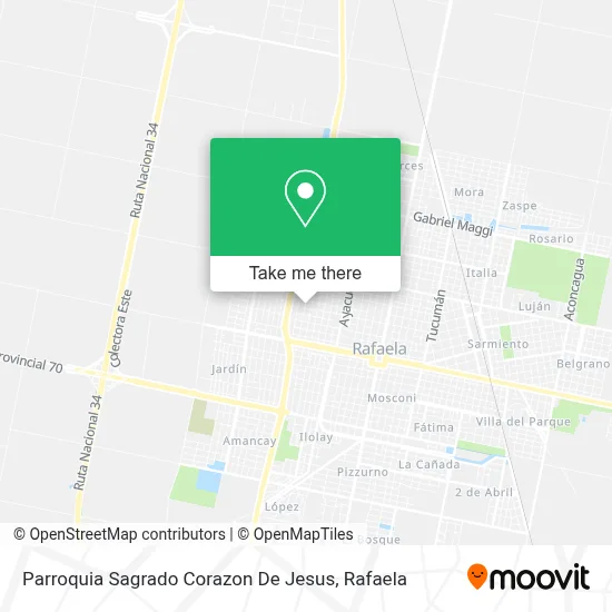 Parroquia Sagrado Corazon De Jesus map