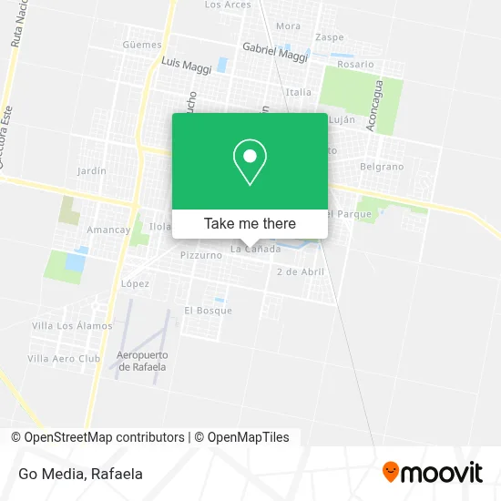 Go Media map
