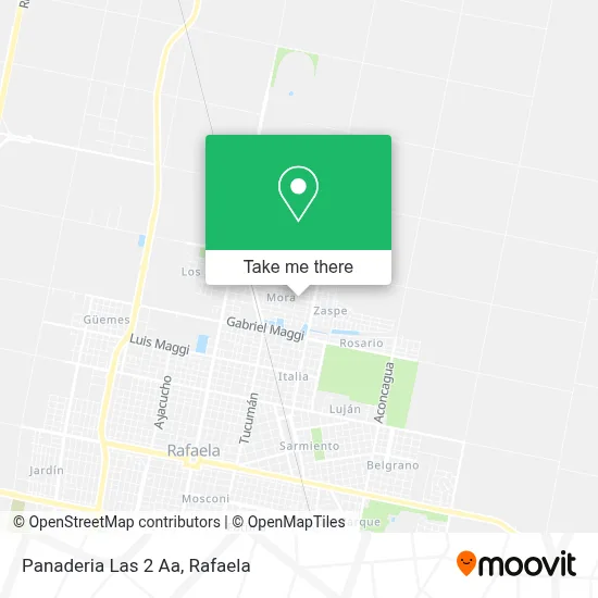 Panaderia Las 2 Aa map