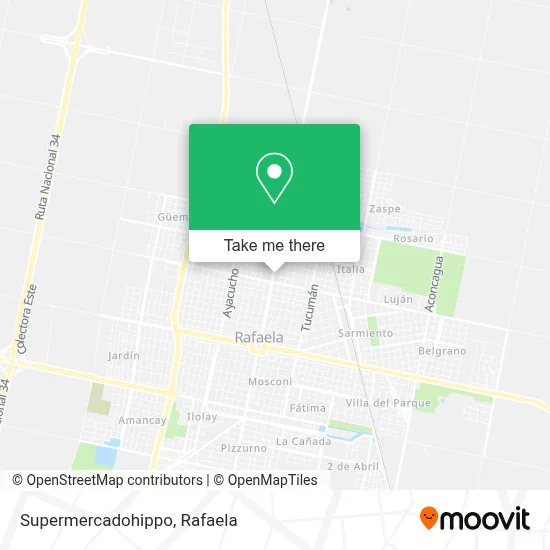 Supermercadohippo map