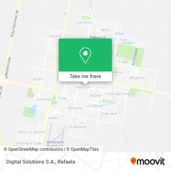 Digital Solutions S.A. map