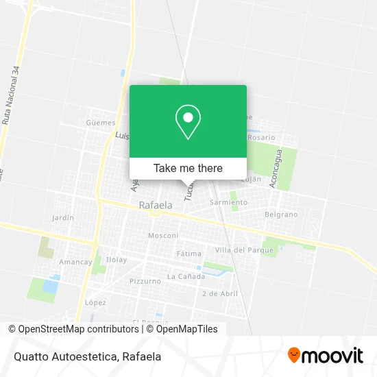 Quatto Autoestetica map