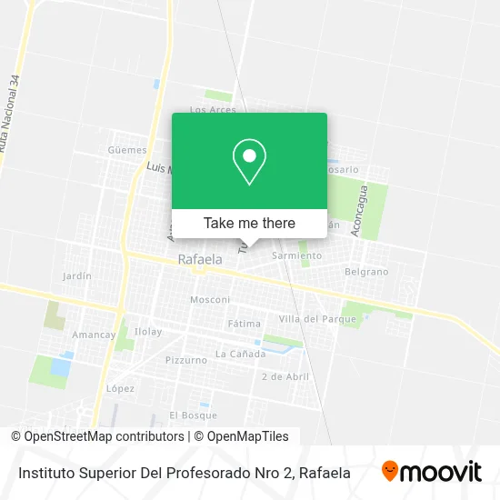 Instituto Superior Del Profesorado Nro 2 map