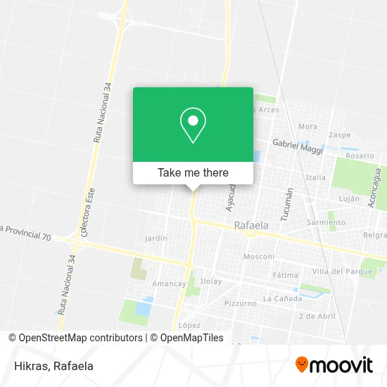 Hikras map