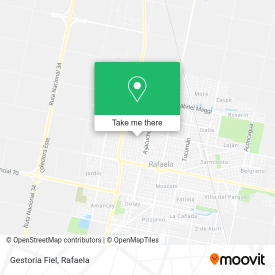 Gestoria Fiel map