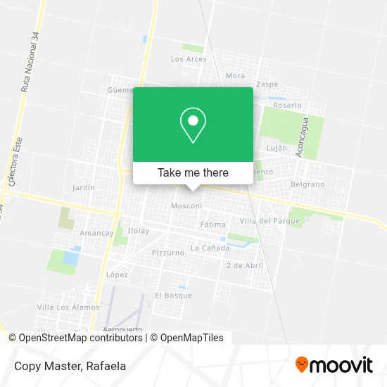 Copy Master map