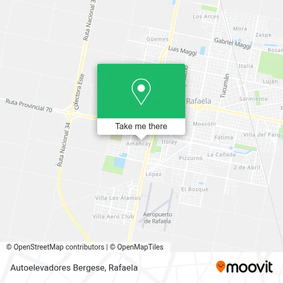 Autoelevadores Bergese map