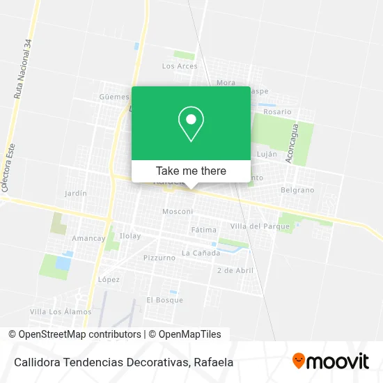 Callidora Tendencias Decorativas map