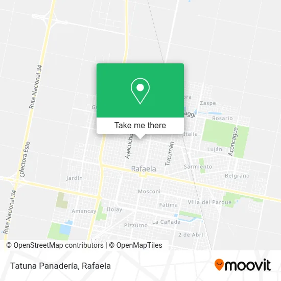 Tatuna Panadería map