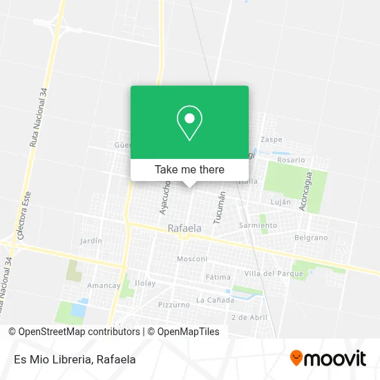 Es Mio Libreria map