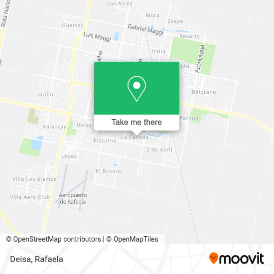 Deisa map