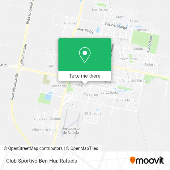 Club Sportivo Ben-Hur map