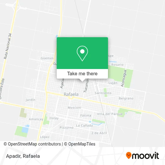 Apadir map
