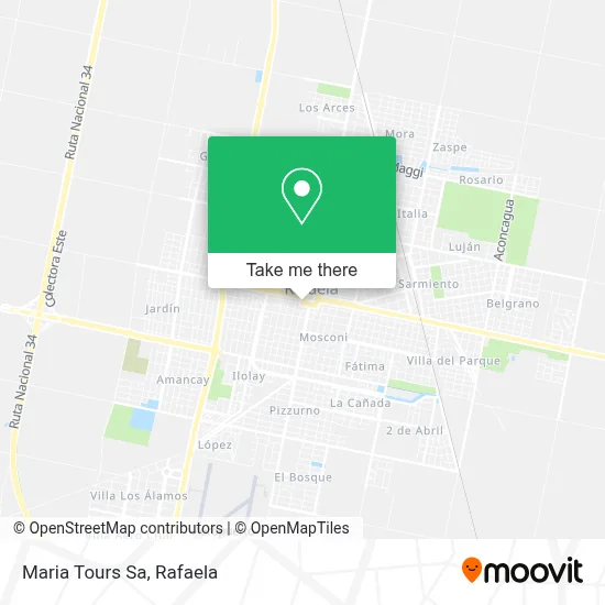 Maria Tours Sa map