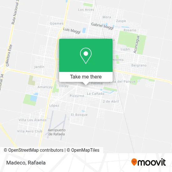 Madeco map